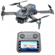 Квадрокоптер AE19 FPV з камерою 4K, РК-пультом з екраном та системою обходу перешкод