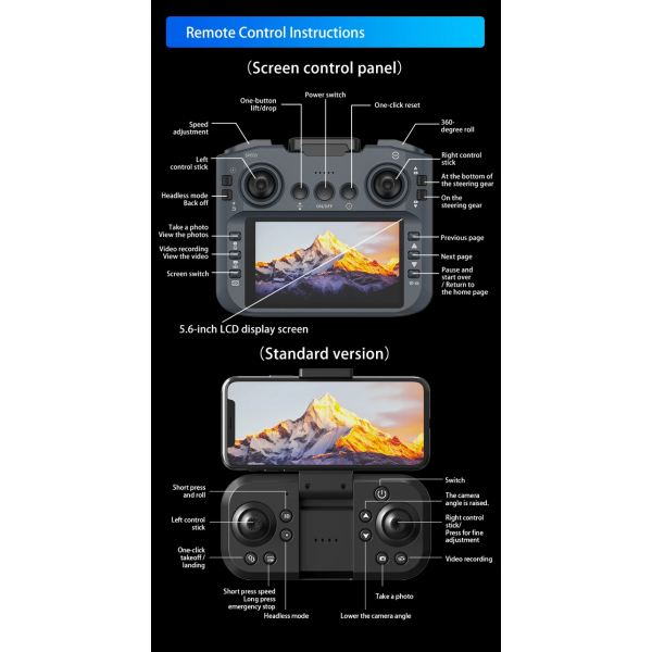 Квадрокоптер LYZRC L105 PRO FPV з РК пультом та камерою