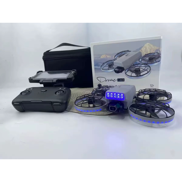 Квадрокоптер G63 FPV з 4K-камерою, РК-пультом та системою обходу перешкод