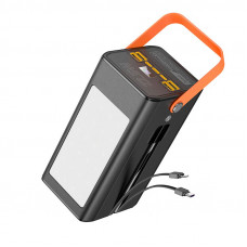 Внешний аккумулятор УМБ HOCO DB49 Action 100000mAh 22.5W с быстрой зарядкой и фонариком