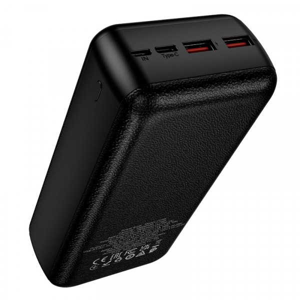 Внешний аккумулятор УМБ HOCO J159B Essence 30000mAh 22.5W с быстрой зарядкой и LED-индикатором