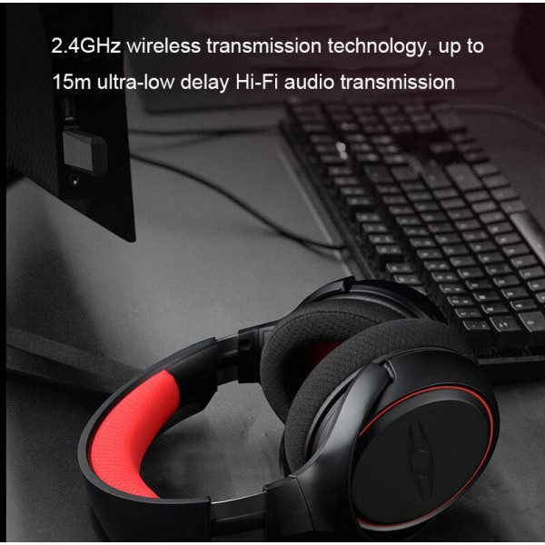 Игровые наушники Takstar Nous 2.4 ГГц со съемным микрофоном