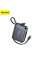 Power Bank Awei C03 20000mAh 45W с быстрой зарядкой и встроенными кабелями Type-C/Lightning