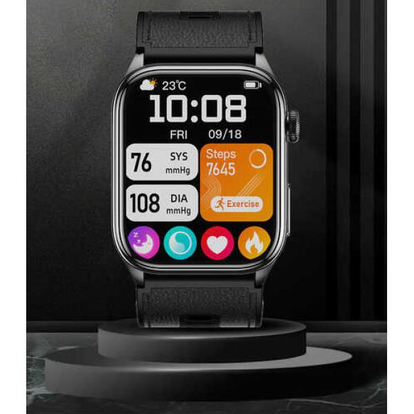 Смарт-часы Lemfo S101 с измерением давления и ЭКГ