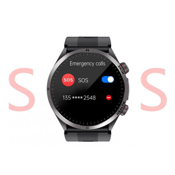 Смарт-часы Lemfo S26 с измерением ЭКГ давления и Bluetooth-звонками