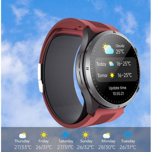 Смарт-часы Lemfo S26 с измерением ЭКГ давления и Bluetooth-звонками