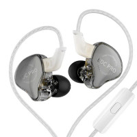 Вакуумные наушники KZ EDC Pro Hi-Fi с мощным басом и микрофоном