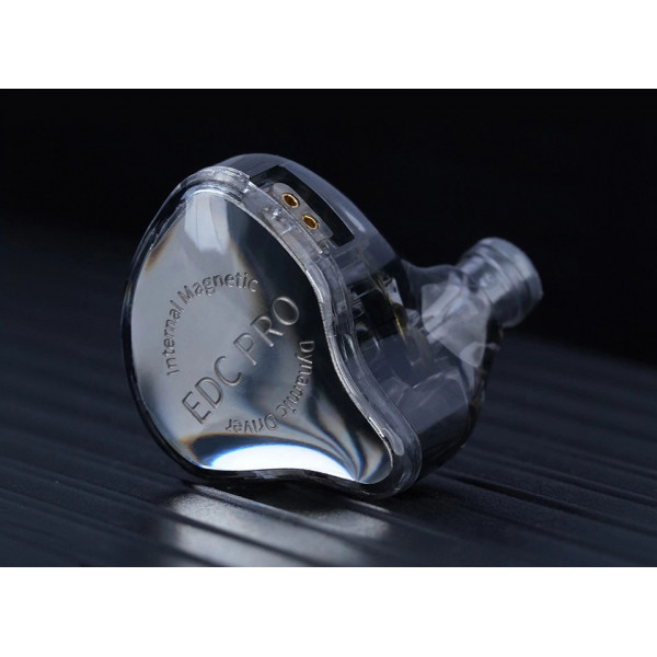 Вакуумные проводные наушники KZ EDC Pro с микрофоном и мощным басом