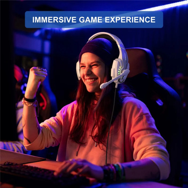 Ігрова гарнітура KOTION EACH G9000 Plus для ПК та консолей з RGB-підсвічуванням і мікрофоном