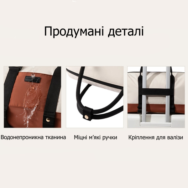 Спортивная сумка Lovevook Mini Gym Bag с держателем коврика и защитой от воды