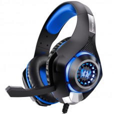 Ігрова гарнітура Kotion Each GS400 з мікрофоном і LED-підсвічуванням для ПК, PS4 та PS5