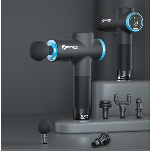 Массажный пистолет Booster M2-B 12V перкуссионный для мышц с технологией Smart-Hit