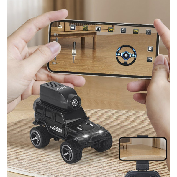 Машина на радіокеруванні KF32 1:64 з FPV камерою та керуванням через додаток