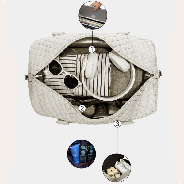 Дорожня сумка Lovevook Aril з відділенням для взуття та захистом від води