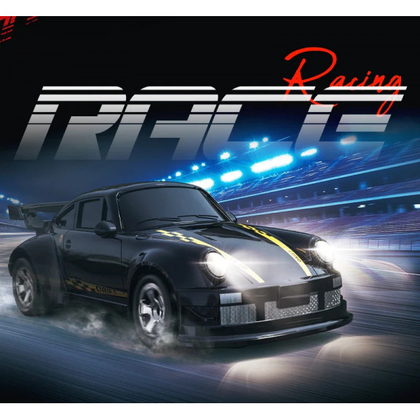 Дрифт машинка на радиоуправлении RC Drift car KF20 1:64 4WD с LED-подсветкой и быстрой зарядкой