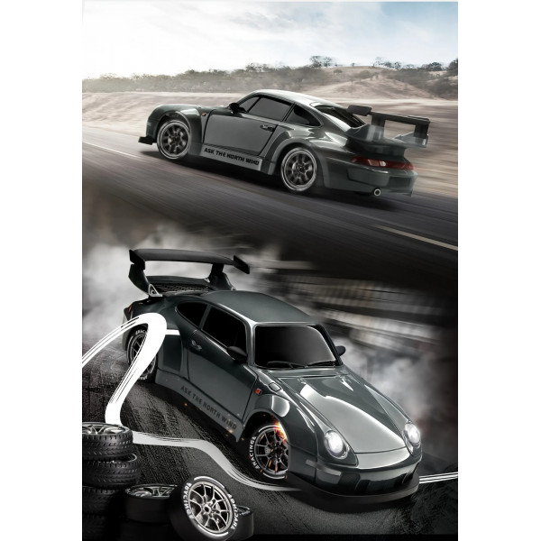 Дрифт машина на радиоуправлении RC Drift car S814 1:24 4WD с LED-подсветкой