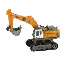 Екскаватор на радіокеруванні RC 555-104 1:64 зі світлом та звуком, керування через додаток