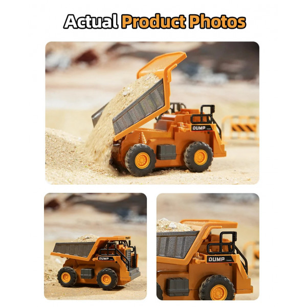 Дитячий самоскид на радіокеруванні RC 555-102 зі світлом та звуком, керування через додаток