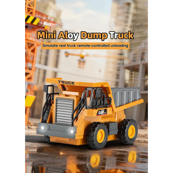 Дитячий самоскид на радіокеруванні RC 555-102 зі світлом та звуком, керування через додаток