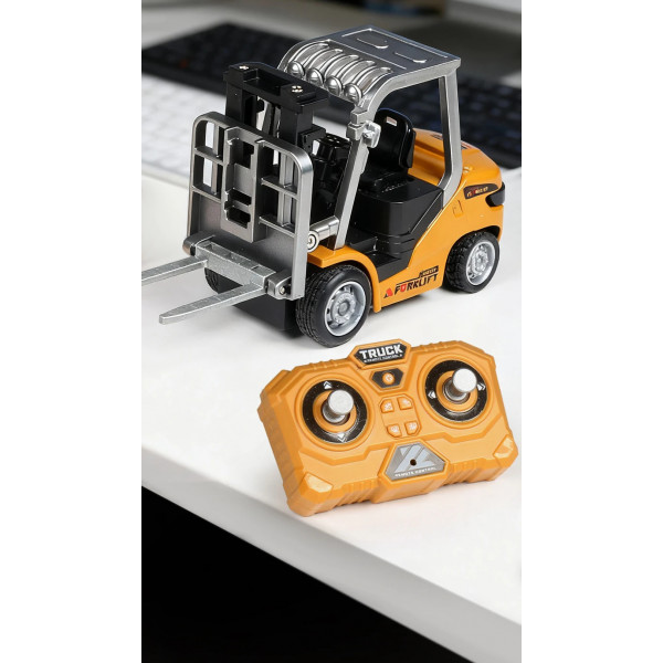 Навантажувач на радіокеруванні RC 555-99 1:64 зі світлом та звуком, керування через додаток