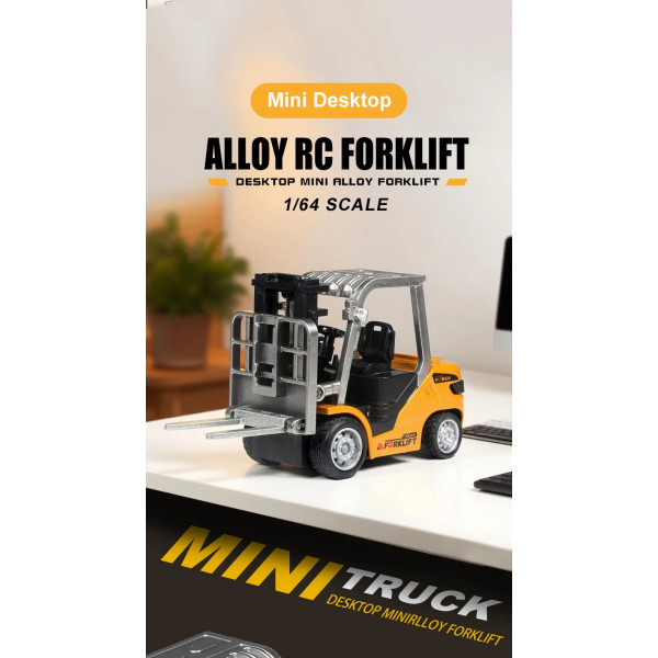 Навантажувач на радіокеруванні RC 555-99 1:64 зі світлом та звуком, керування через додаток