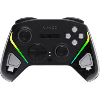 Бездротовий геймпад Ajazz GP100 RGB 1000Hz з Hall-тригерами 2.4G та Bluetooth 