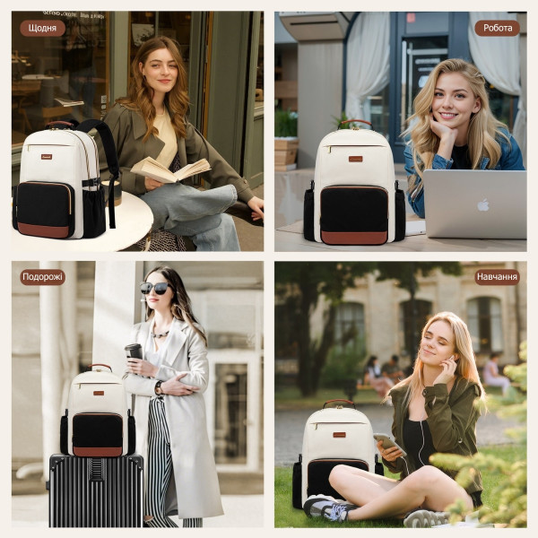 Женский рюкзак для ноутбука 15,6” Lovevook из EVA с защитой от влаги