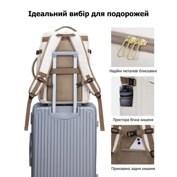 Рюкзак для ноутбука 17,3" Lovevook с USB-портом и скрытым карманом 