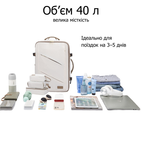 Рюкзак для ноутбука 17,3" Lovevook с USB-портом и скрытым карманом 