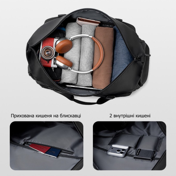 Дорожня сумка Mark Ryden MR365 з захистом від вологи та відділеням для взуття