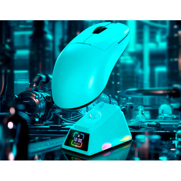 Бездротова миша Ajazz AJ159 APEX 8000 Гц із сенсором PixArt 3950 та зарядною станцією