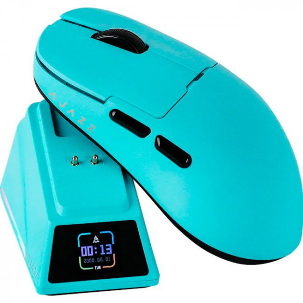 Бездротова миша Ajazz AJ159 APEX 8000 Гц із сенсором PixArt 3950 та зарядною станцією