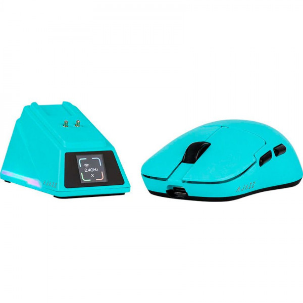 Бездротова миша Ajazz AJ159 APEX 8000 Гц із сенсором PixArt 3950 та зарядною станцією