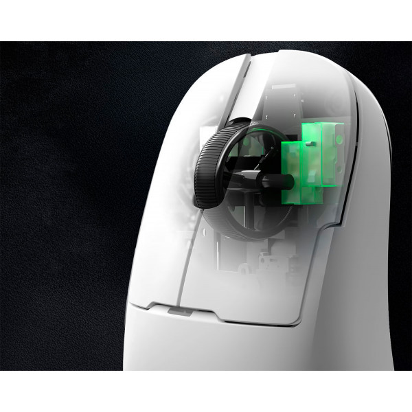 Бездротова миша Ajazz AJ159 APEX 8000 Гц із сенсором PixArt 3950 та зарядною станцією