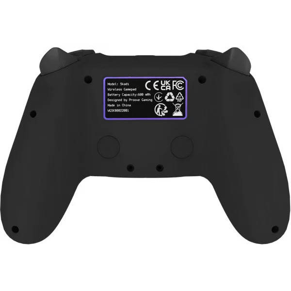 Беспроводной геймпад Proove Gaming Skadi с Bluetooth, touch-pad и подсветкой для PS4, ПК и Android