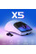 Ігрова миша Attack Shark X5 Bluetooth 2.4G USB ультралегка з RGB-підсвічуванням
