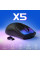 Ігрова миша Attack Shark X5 Bluetooth 2.4G USB ультралегка з RGB-підсвічуванням