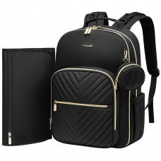 Рюкзак для мам Lovevook з відділом для ноутбука 15.6", термокишенями та пеленальним килимком