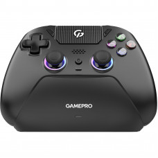 Беспроводной геймпад GamePro GPS20BDOC RGB с зарядной станцией для PC PS Switch iOS Android