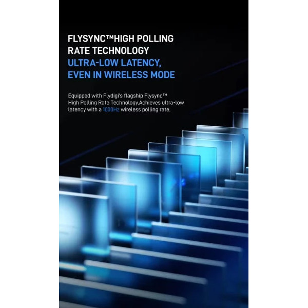 Беспроводной геймпад Flydigi Direwolf 4 с отзывом 1000 Гц и датчиками Холла