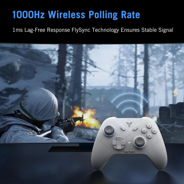 Геймпад Flydigi Direwolf 3 для ПК Switch Android iOS с датчиками Холла и гироскопом