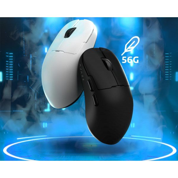 Бездротова миша Ajazz AJ179 APEX 42000 DPI з RGB та зарядною станцією