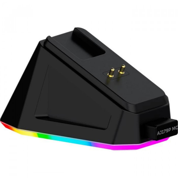 Бездротова ігрова миша Ajazz AJ179P MC 1000 Гц із зарядною станцією та RGB