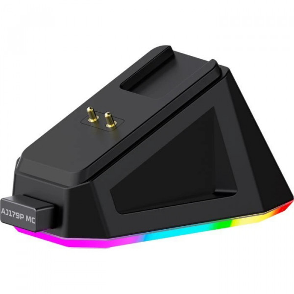 Бездротова ігрова миша Ajazz AJ179P MC 1000 Гц із зарядною станцією та RGB