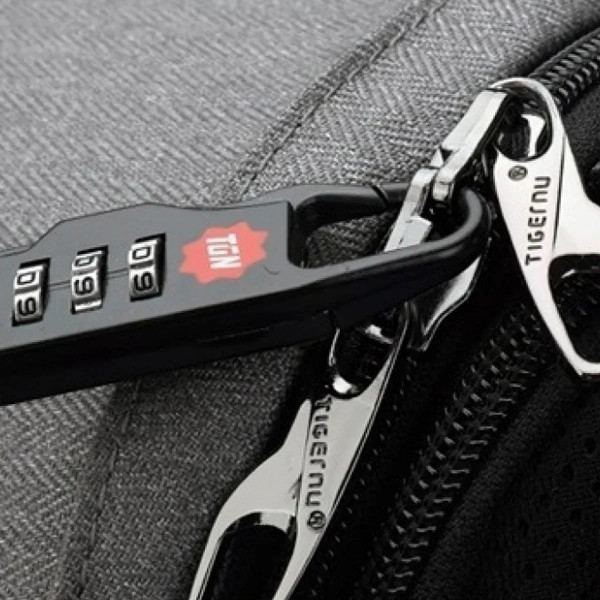 Кодовый замок для рюкзака Tigernu L-TGN металлический с 3-значным паролем