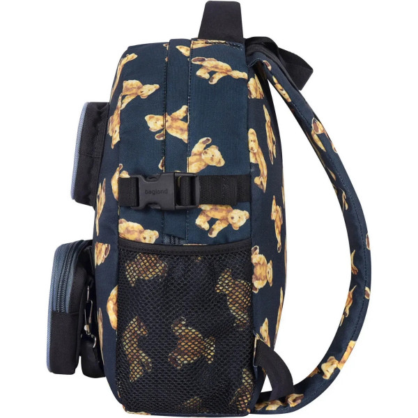 Дитячий рюкзак Bagland з ортопедичною спинкою, захистом від вологи та модульною бананкою в комплекті