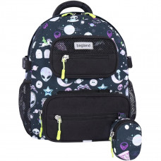 Дитячий рюкзак Bagland з ортопедичною спинкою та модульною бананкою з захистом від вологи