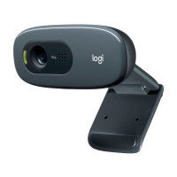 Веб-камера Logitech C270 з роздільною здатністю 720p та універсальним кріпленням-прищіпкою