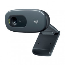 Веб-камера Logitech C270 с разрешением 720p и универсальным креплением-прищепкой