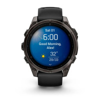 Смарт-часы Garmin Fenix 8 47mm с титановым корпусом и многодиапазонным GPS